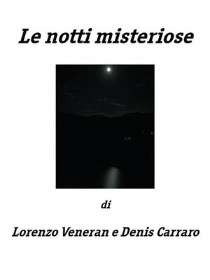 cover image of Le notti misteriose